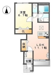 ルージンディオスの物件間取画像